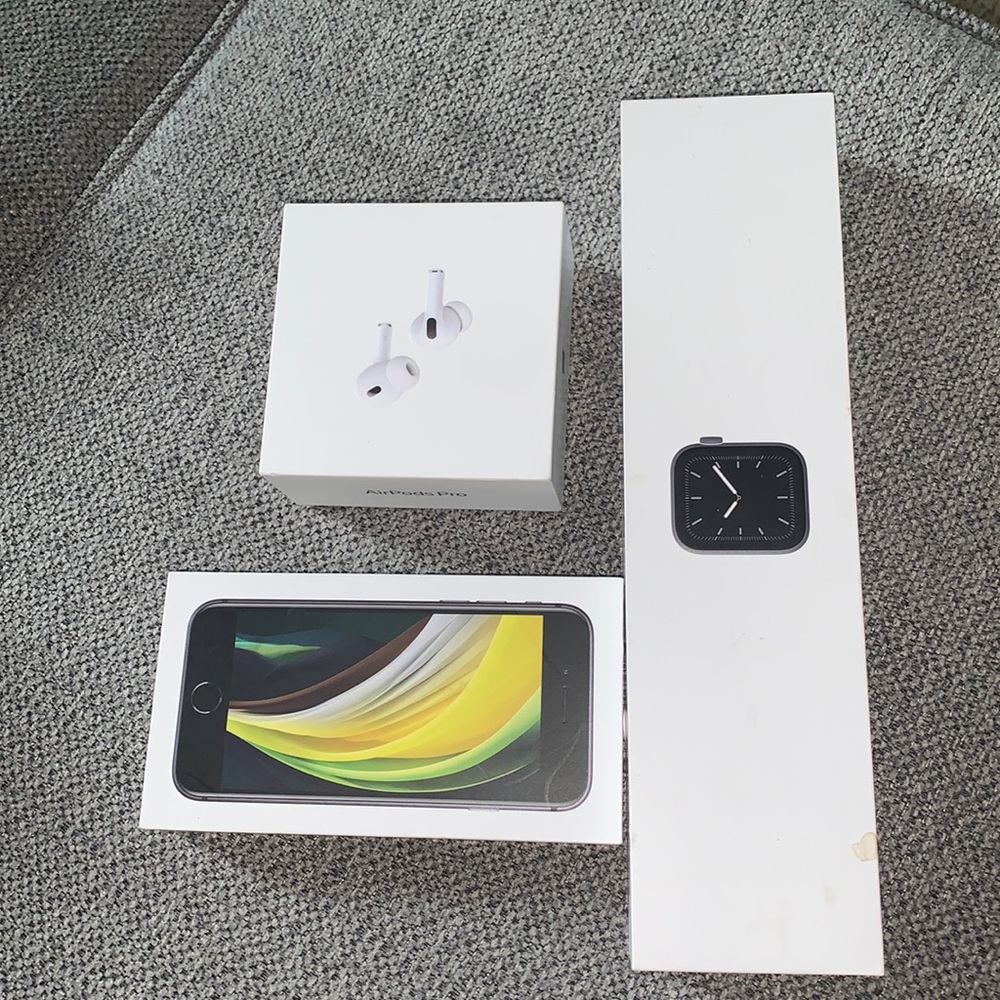 Apple Product Boxes ONLY NO DEVICES. GREAT FOR RESALE